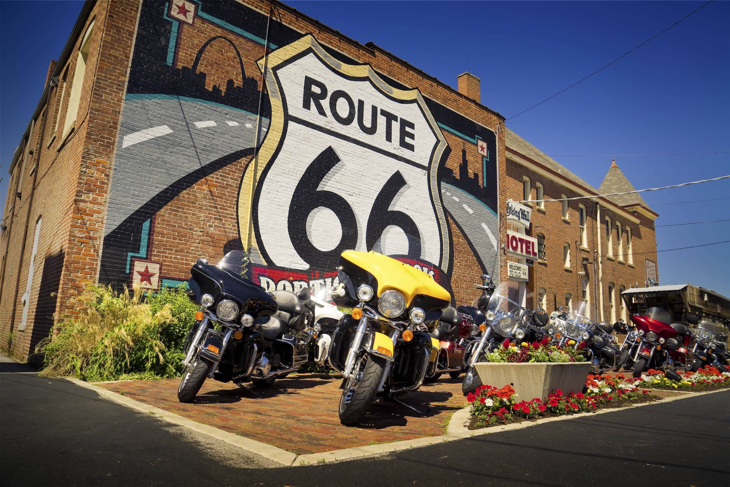 route 66 self guided motorcycle tours