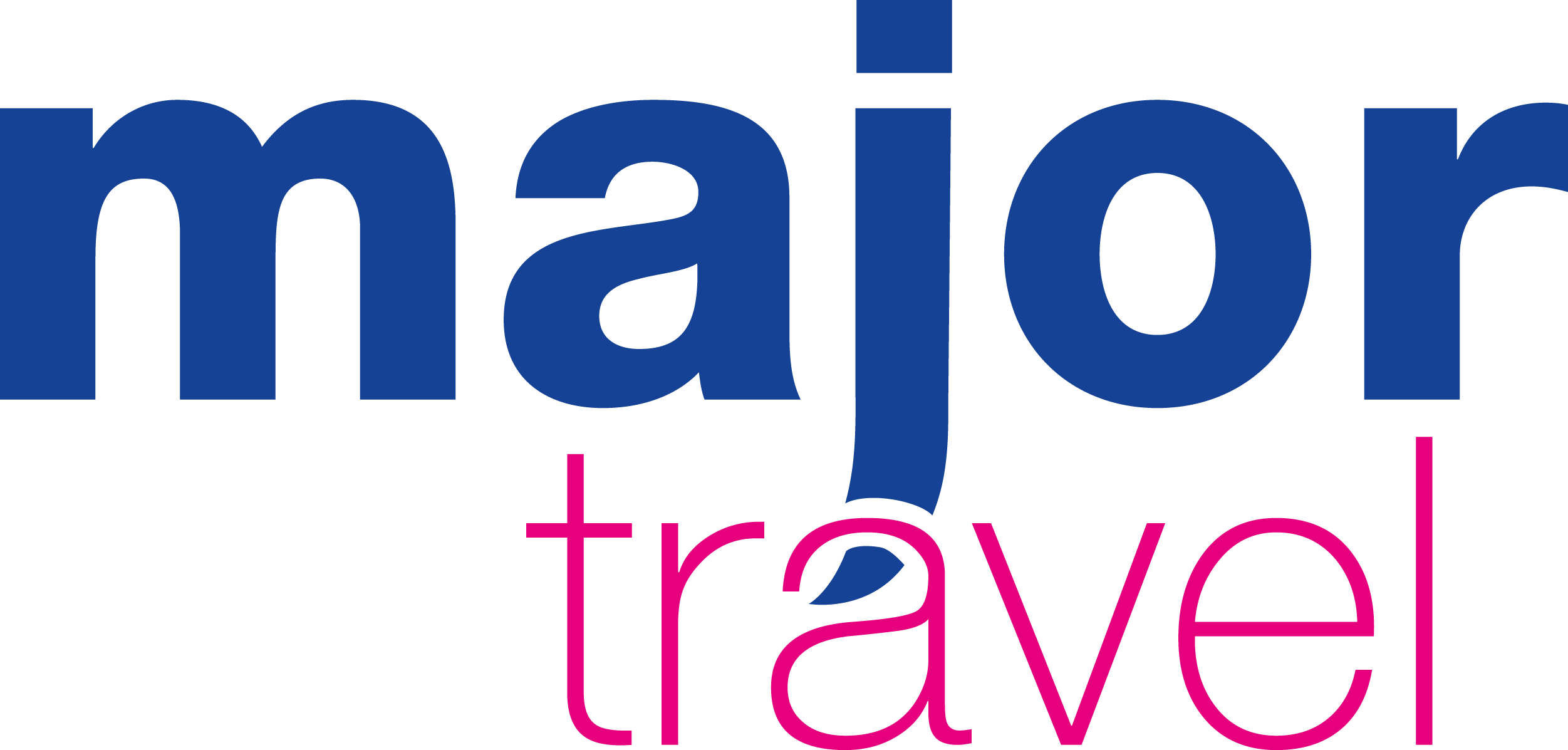 major travel logo